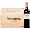 Grattamacco | Toscana Grattamacco Rosso Bolgheri Superiore DOC 2020 (BIO) 6 bottiglie in cassetta di legno 4,5 l