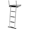 Douglas marine Scaletta a scomparsa per plancetta 4 gradini - 1 PZ - 49.569.04 - 4956904