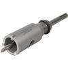 wolfcraft Sega a tazza con placchette in metallo duro con mandrino SDS-Plus I 5458000 I Per impianti elettrici e sanitari i calcestruzzo, muratura e pietra; profondità di taglio 46 mm
