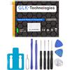 GLK-Technologies Batteria di ricambio ad alta potenza per Huawei P10 HB386280ECW | Originale GLK-Technologies Battery | Accu | Batteria da 3200 mAh | Kit di attrezzi
