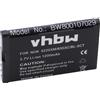 vhbw Li-Ioni Batteria 1200mAh (3.7V) compatibile con Smartphone, telefono, Cellulare Nokia 6730, 6730 Classic, C3-01, C5, C5-00, C6-01 sostituisce BL-5CT.