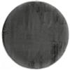 -LUXOR- living Coste - Tappeto a pelo lungo in finta pelliccia di pecora, 80 cm, rotondo, antracite