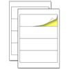 TownStix 50 Fogli - Etichette Adesive per Raccoglitori Stampabili - A4 (192 x 61 mm)