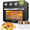 Forno elettrico girarrosto con friggitrice ad aria Yeeyo 10-in-1