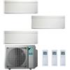 DAIKIN CONDIZIONATORE DAIKIN STYLISH BIANCO TRIAL SPLIT 7000+9000+12000 BTU INVERTER R32 3MXM68 A++ WIFI