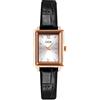 RORIOS Moda Orologio Donna Analogico al Quarzo con Cinturino in Pelle Ultrasottile Impermeabile Rectangle Orologi da Polso