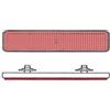 V PARTS Riflettore quadrato posteriore rosso