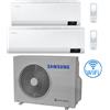 Samsung Climatizzatore Condizionatore Samsung WINDFREE AVANT R32 Wifi Dual Split Inverter 7000 + 12000 BTU con U.E. AJ052TXJ3KG/EU NOVITÁ Classe A+++/A++