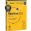 Norton Symantec Norton 360 Deluxe - 1 Utente 5 PC - 1 ANNO - 50GB Backup in Cloud