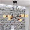 Lampadario a Sospensione BRAVO 6 BLACK