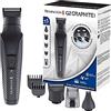Remington Rasoio Elettrico Multiuso G2 - Rifinitore Viso, Taglia peli naso e orecchie, Regolabarba - 5 testine-pettini, funzionamento a batteria, Regolabarba da uomo, lame autoaffilanti, PG2000