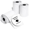 Phomemo M110/M220/M221/M200/M120 Etichette autoadesive rotonde 50x50 mm (1,97x1,97), carta termica per stampanti di etichette Phomemo M110/M221/M200/M120/M220, 140 etichette per rotolo (3 rotoli)
