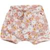 People Wear Organic Baby shorts in cotone bio - col. rosa fantasia