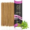 MUT22 12 Bastoncini di Incenso di Palo Santo Artigianali con Verbena, di Origine Peruviana, Lunga Durata 90 Minuti