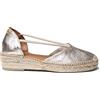 Toni Pons Espadrillas da Donna in camoscio - ERLA - Taupe, 39 EU