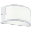 Sovil Applique LED 10 W a Mezza Luna Petit Bianco