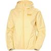 Helly Hansen W Belfast Ii Packable Jacket Yellow Cream Womens XS