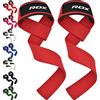 RDX Straps Palestra, Cinghie Sollevamento Pesi Fascette per Stacchi, 5MM Neoprene Imbottita Supporto Polsa, Gym Fitness Lifting Bodybuilding Powerlifting Allenamento Accessori Fasce Polsi
