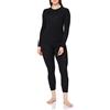 CMP, Completo Donna (Felpa e Pantalone), Nero, XS