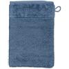 Möve Bamboo Luxe - Guanto da bagno, 15 x 20 cm, 60% cotone, 40% viscosa, colore: Blu