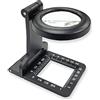 Carson Metal LinenTest - Lente contafili in metallo con custodia, 5 x 30 mm
