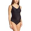 Speedo, Grace Maternity - Costume Premaman Intero, Asciugatura Rapida, Costume Piscina Donna Elasticizzato, Colore Nero, Taglia XS