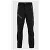 Karpos Santa Croce Zip-Off Pant Black/Jasmine Green Uomo