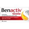 RECKITT BENCKISER H.(IT.) SpA Benactiv gola 16 Pastiglie per il Mal di Gola gusto Miele e Limone