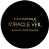 Max Factor Miracle Veil Radiant Loose Powder, Cipria in Polvere Libera a Lunga Durata, 4 g