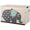 3 Sprouts Baule Portagiochi 3 Sprouts Elefante