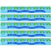 KUM AZ2250116-B - Righello flessibile da 15 cm, L03 Softie Flex, 5 pezzi, blu, in plastica, antiscivolo