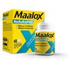 Maalox Reflurapid Blocca Il Reflusso E Riduce Il Bruciore Di Stomaco 40 Compresse Masticabili