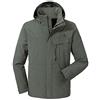 Schöffel Parka 3 in 1 da uomo Moskau M, giacca invernale thyme, 52