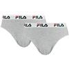 Fila FU5015/2 Biancheria Intima Uomo, Grigio, L