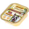 Stuzzy, Cibo Umido per Cani Adulti al Gusto Anatra, Paté e Carni in Pezzi - Totale 3,3Kg (22 Vaschette da 150G)
