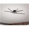 Perenz - Lampada da soffitto Syncro 8050 CT, nero