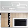 Perenz - Plafoniera Cross 6596, 30-bianco