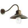 MORETTI LUCE - Lampada da parete Patio 1350, ottone-antichizzato-brunito-ottone-antichizzato-brunito-0-del-prezzo, vetro-opale-0e