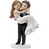 Mopec Y122 Figura Torta Sposa in Braccio Pop&Fun 20x13,5cm, Resina, Multicolore, Grande