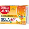 Linea ACT Gola Act Miele Arancia Integratore per la Gola 24 Compresse Orosolubili