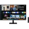 Samsung Smart Monitor M5 M50B 27 VA 60Hz FullHD Multimediale USB Wi-Fi/BT HDMI