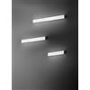 Perenz Illumina Applique in alluminio verniciato nero Kante biemissione 61cm LED 24W CCT 3000K 4000K 6000K CRI?80 220-240V 50/60Hz 1920Lm