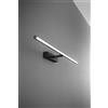 Perenz Illumina Applique in metallo verniciato nero Riga LED 16W CCT 3000K 4000K 6000K CRI?80 220-240V 50/60Hz 1120Lm 77cm IP44