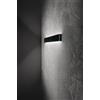 Perenz Illumina Way Applique LED 12W 1260LM 3000K in alluminio verniciato nero 41cm
