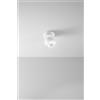 Perenz Illumina Faretto-Applique in metallo verniciato bianco Camera LED 15W CCT 3000K 4000K 6000K CRI?80 220-240V 50/60Hz 900Lm
