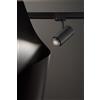 Perenz Illumina Faretto in alluminio colore nero Binario trifase Snodo LED 20W 3000K CRI?82 220-240V 2305Lm