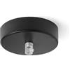 Perenz Illumina Rosone in metallo verniciato a polvere nero opaco d.10cm 1 luce