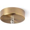 Perenz Illumina Rosone in metallo verniciato a polvere ottone brunito d.10cm 1 luce