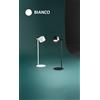 Perenz Illumina Kosmo Lampada da tavolo LED 3W 180LM 3000K in metallo colore bianco dimmerabile e ricaricabile IP20
