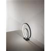 Perenz Illumina RITMO Lampada da tavolo LED 28W 2240LM 3000K in metallo colore nero diffusore in silicone
